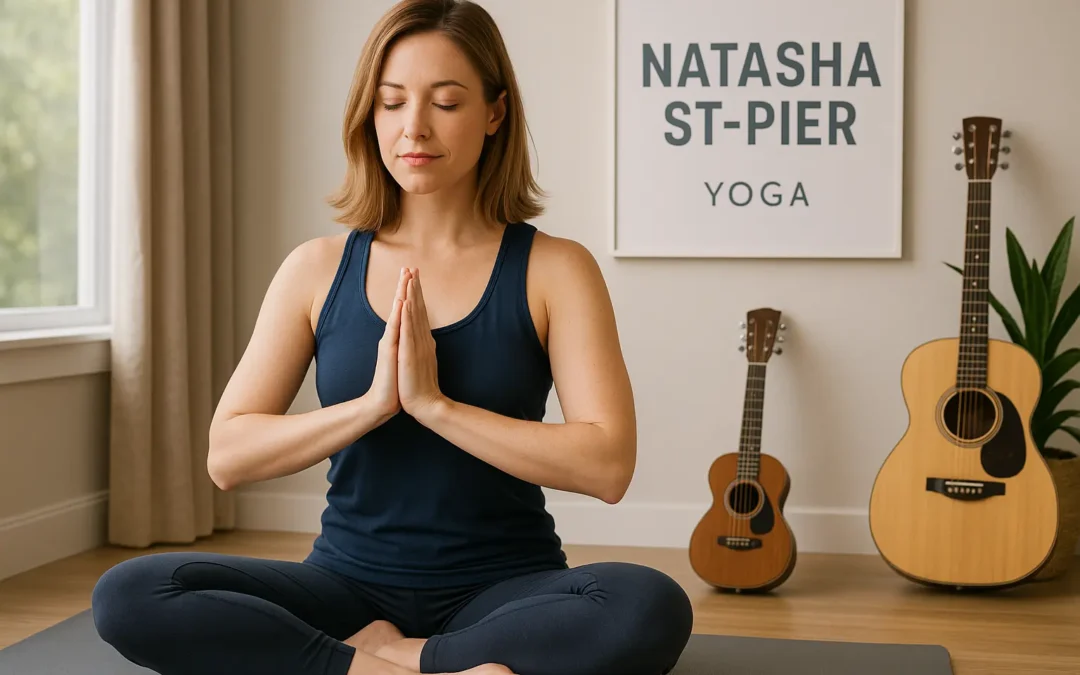 Pourquoi Natasha St-Pier s’est-elle tournée vers le yoga ?