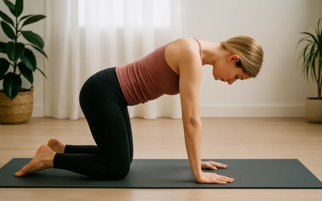 Comment pratiquer la posture du chat en yoga ?