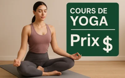 Quel est le prix d&rsquo;un cours de yoga ?