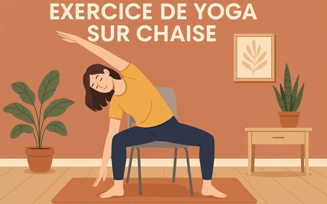 Quels exercices de yoga pratiquer sur une chaise ?