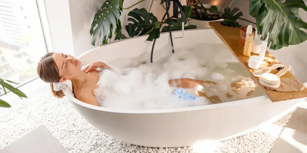 Le bain chaud