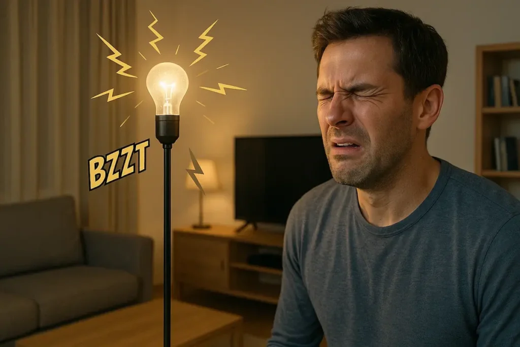 Pourquoi associe t on une ampoule qui clignote à un signe spirituel