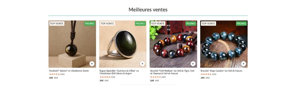 produits de L’Arbre des Chakras