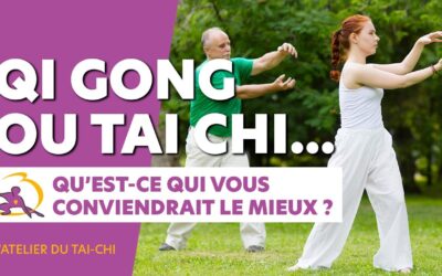 Quelle est la différence entre le tai chi et le qi gong