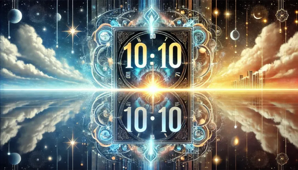 Pourquoi voit on souvent 10h10 de manière répétée