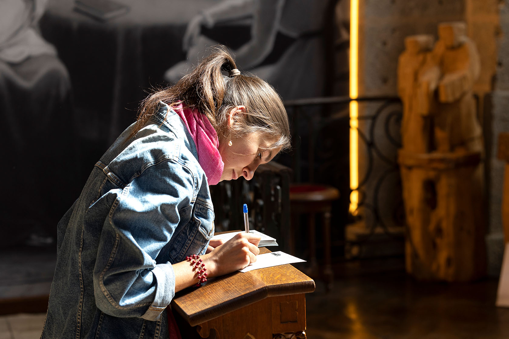 déposer une intention de prière dans un sanctuaire