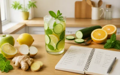 Drink6Detox pour structurer une routine détox au quotidien