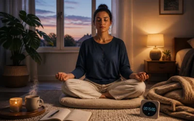Méditation du soir pour mieux dormir avec une routine apaisante